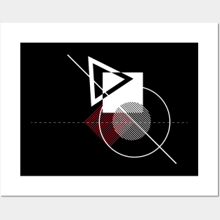 Minimal geometric art Posters and Art